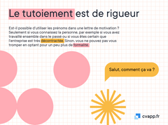 Quand utiliser les prénoms sur une lettre de motivation ? Quand utiliser les prénoms sur une lettre de motivation ?