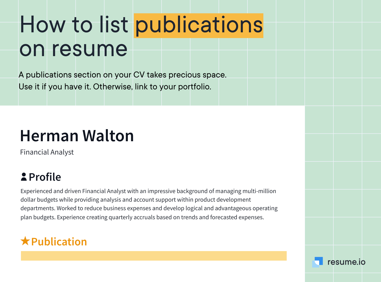 how to cite presentation on cv