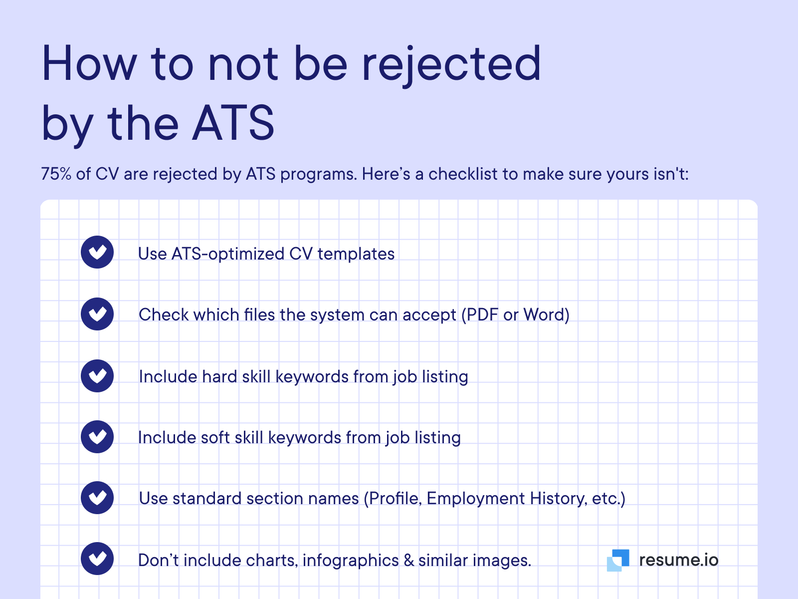 How to not be rejected by the ATS