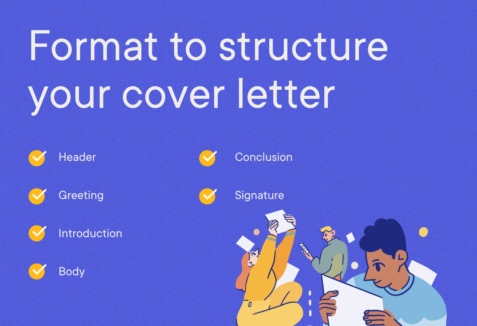 Software Developer - Format to structure your cover letter