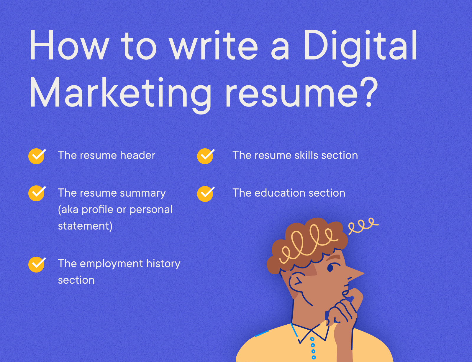Digital Marketing - How to write a Digital Marketing resume?
