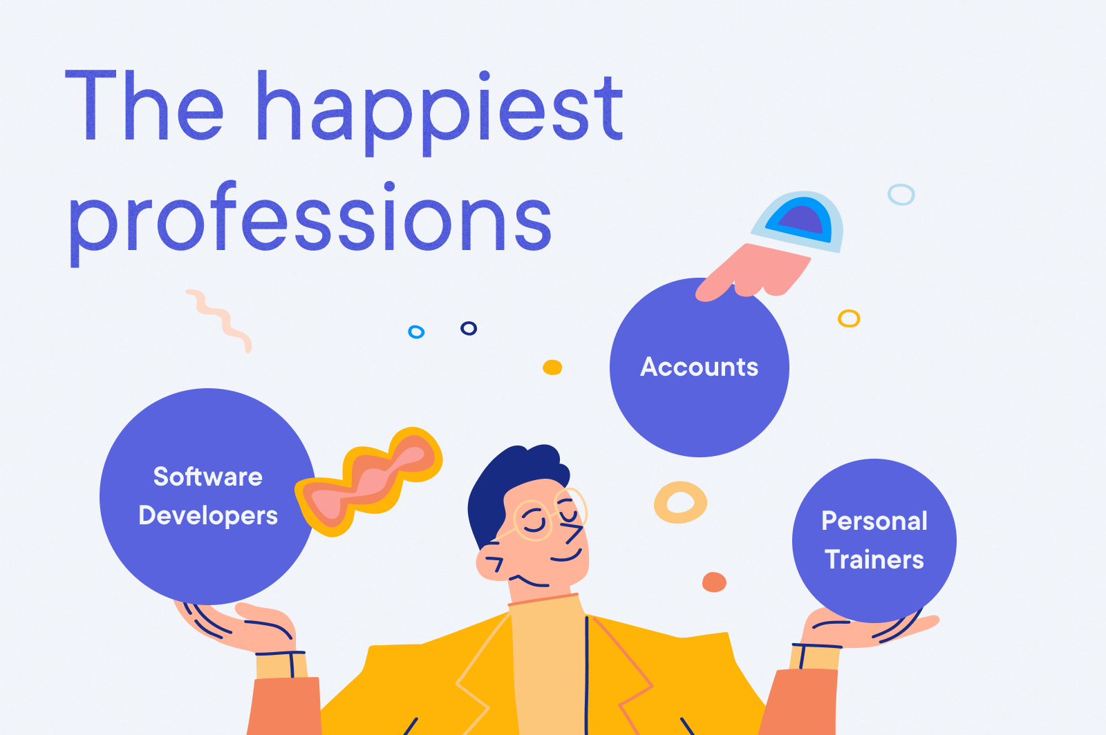 Which professions are the happiest at work - The happiest  professions