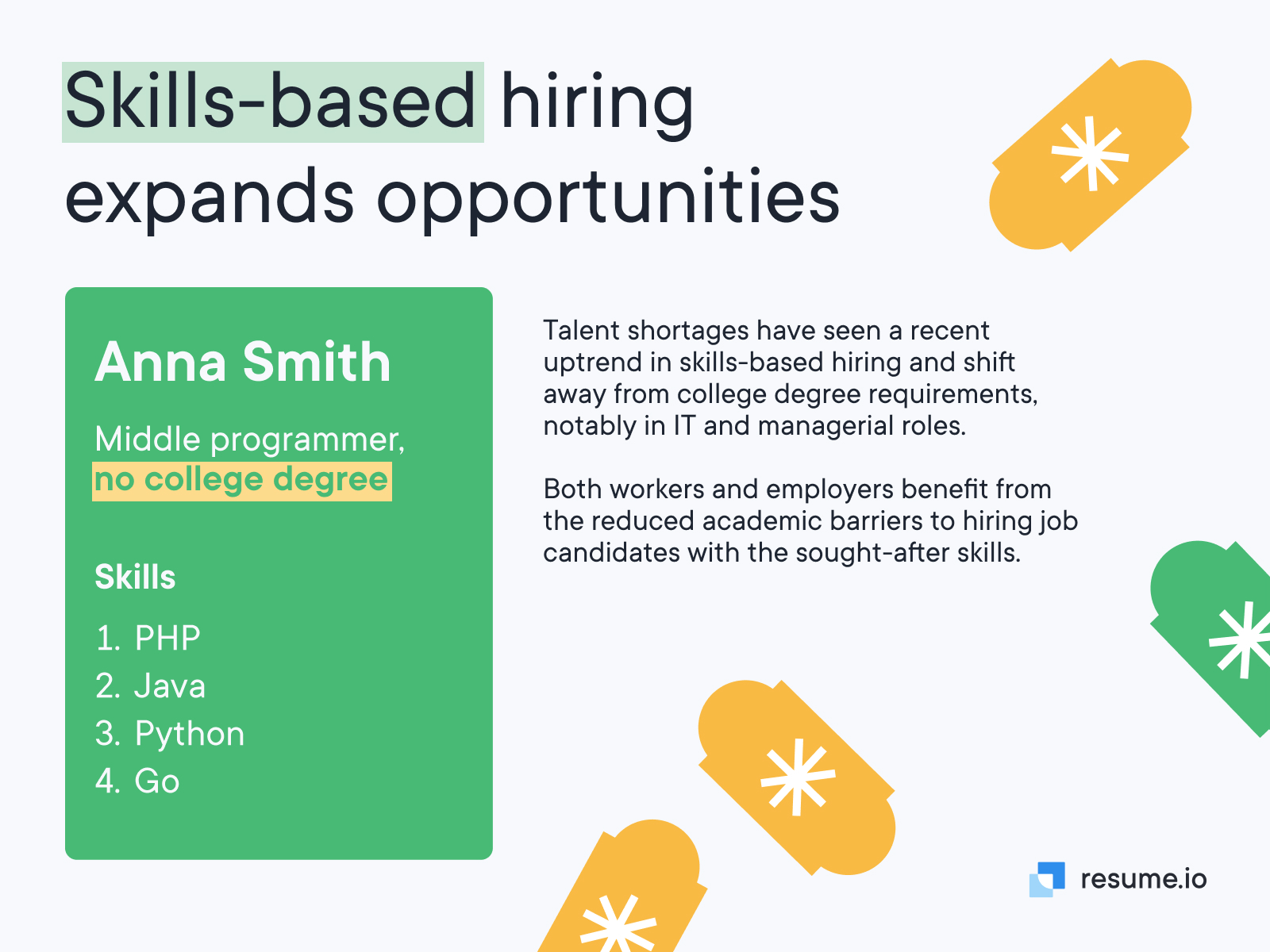 Skill-based hiring expands opportunities