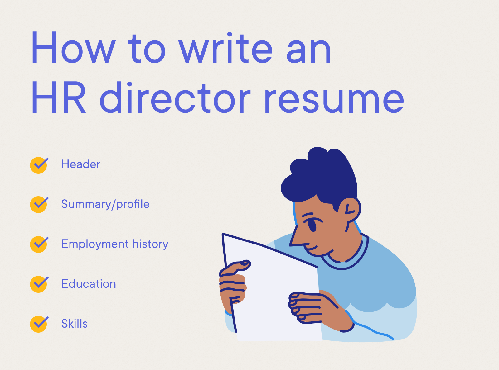 HR Director - How to write an HR director resume