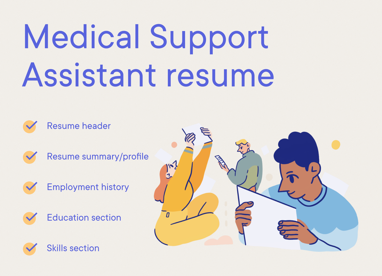 resume examples medical records