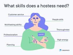 Different type of skills a hostess need