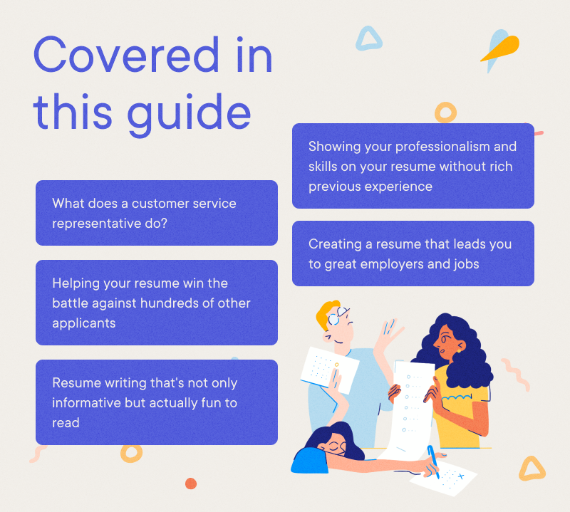 Customer Service Representative - Covered in this guide