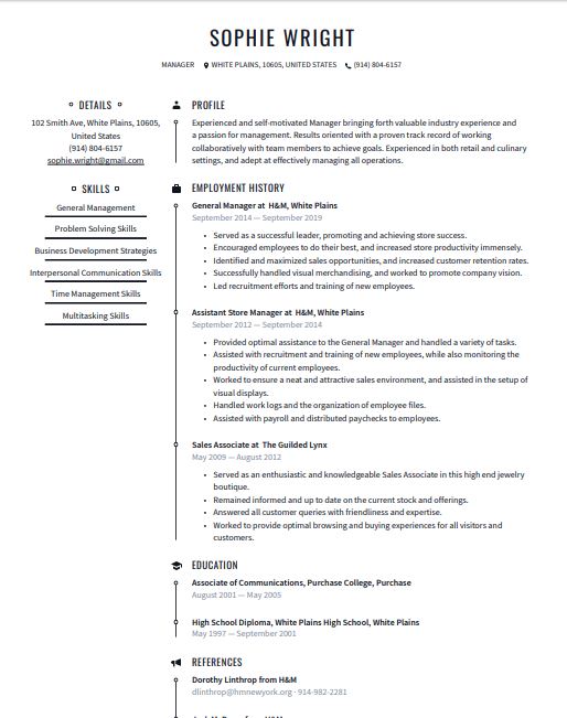 Professional Resume Templates [Word & Pdf] Download For Free