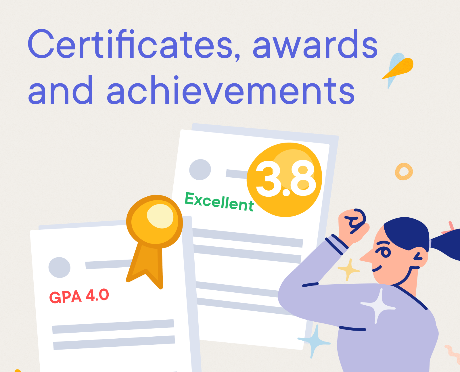 Blogs - certificates, awards and achievements