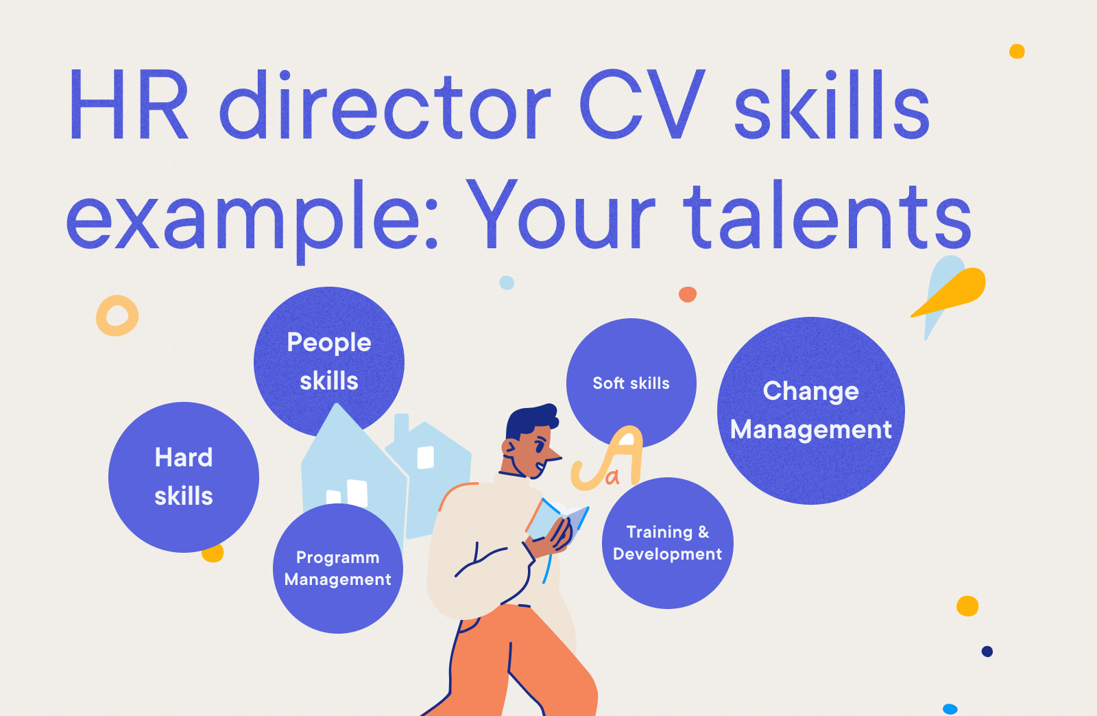 HR Director - HR director CV skills example: Your talents