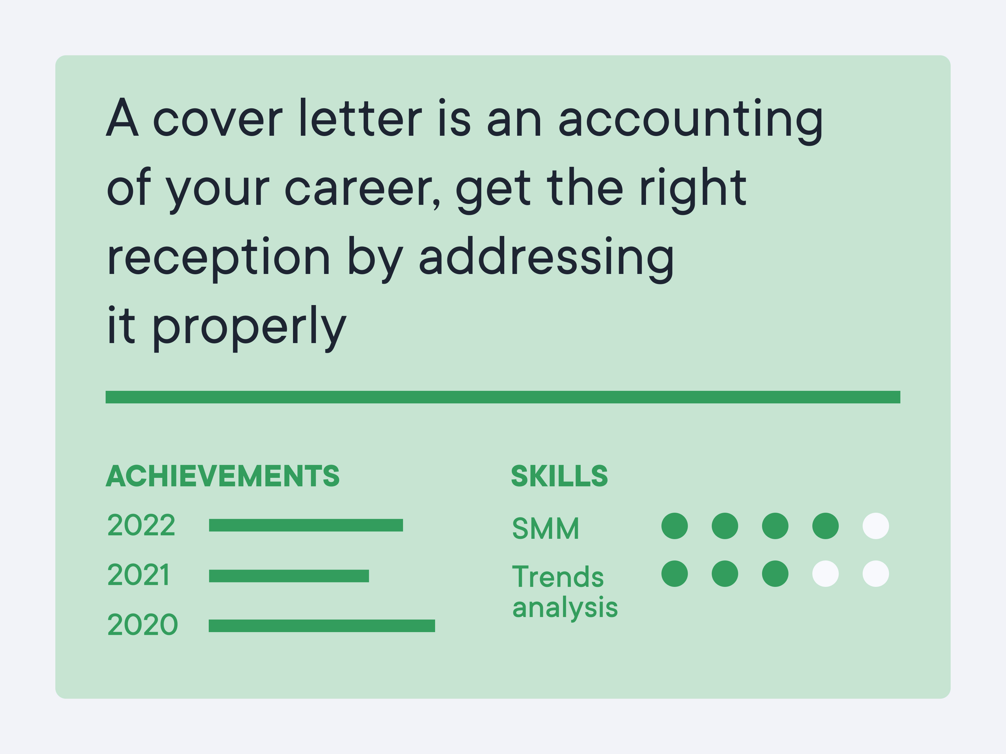 A cover letter is an accounting of your career, get the right reception by addressing it properly