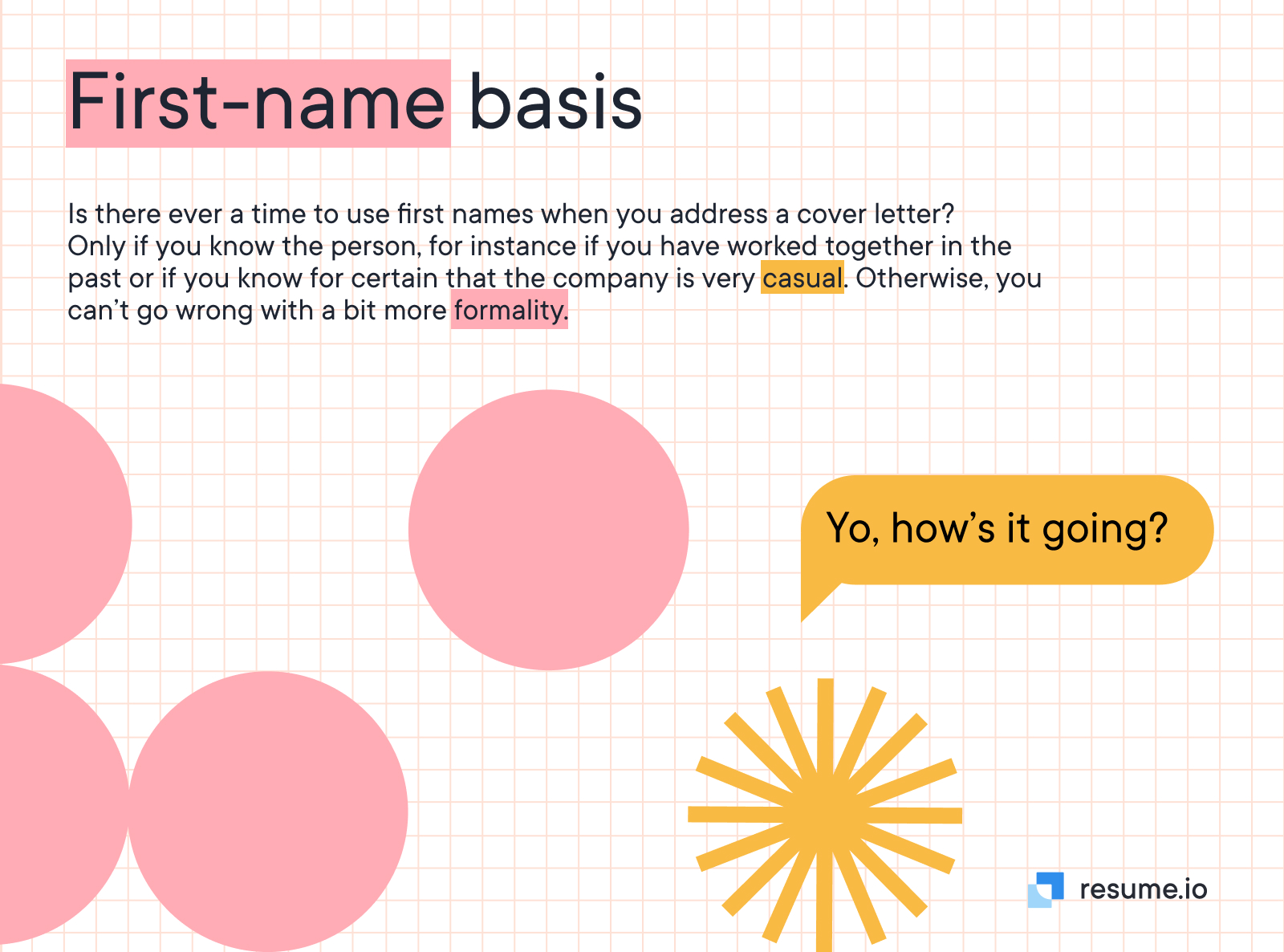 First name basis