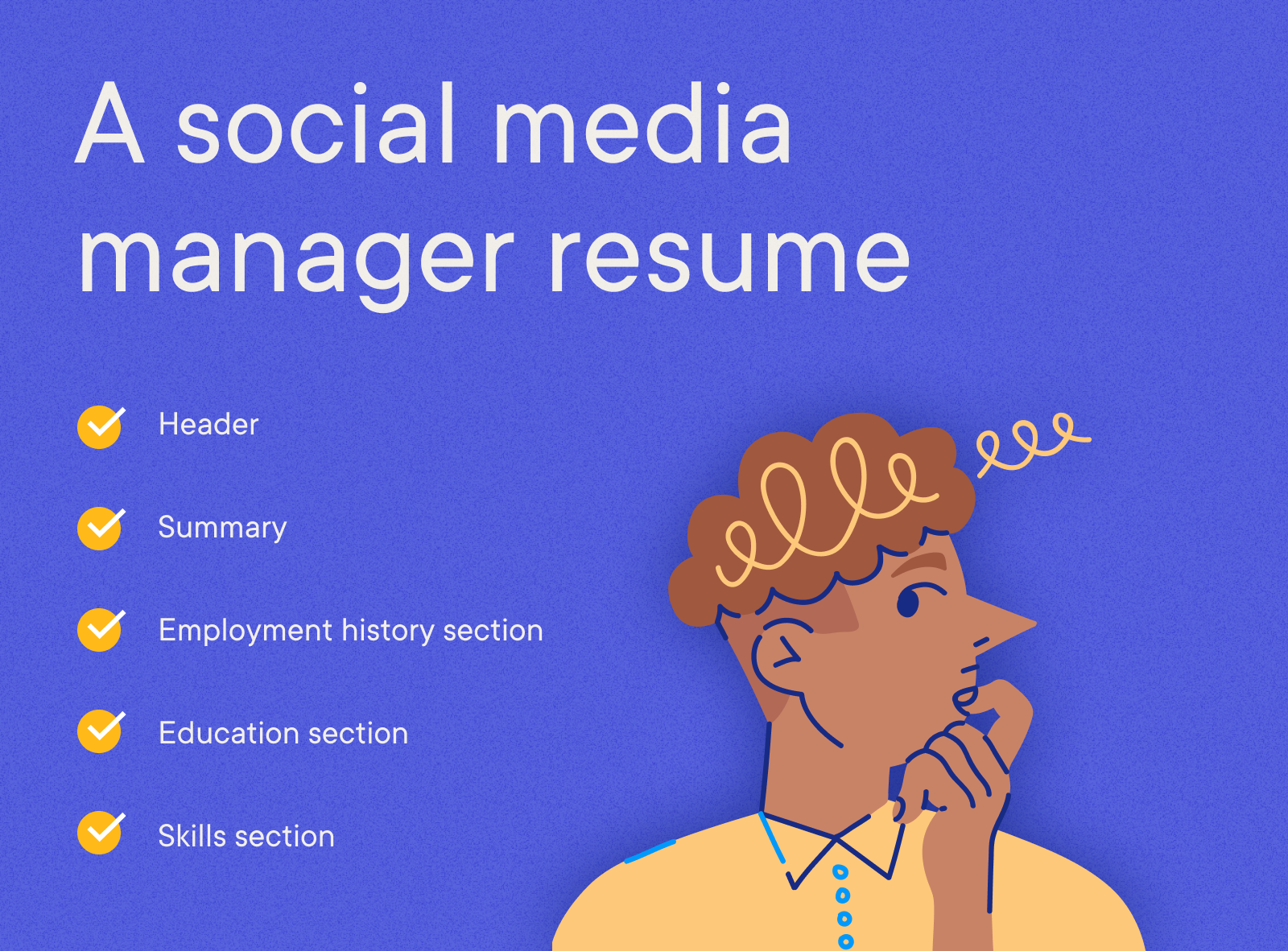 Social Media Manager - A social media manager resume