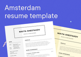 Blogs - Amsterdam resume template Blogs - Amsterdam resume template