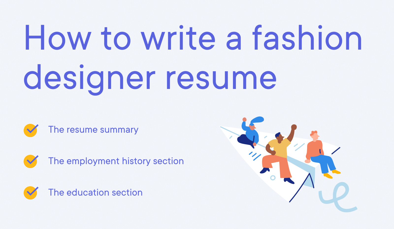 Fashion Designer Resume Examples & Writing Tips (2024) ·