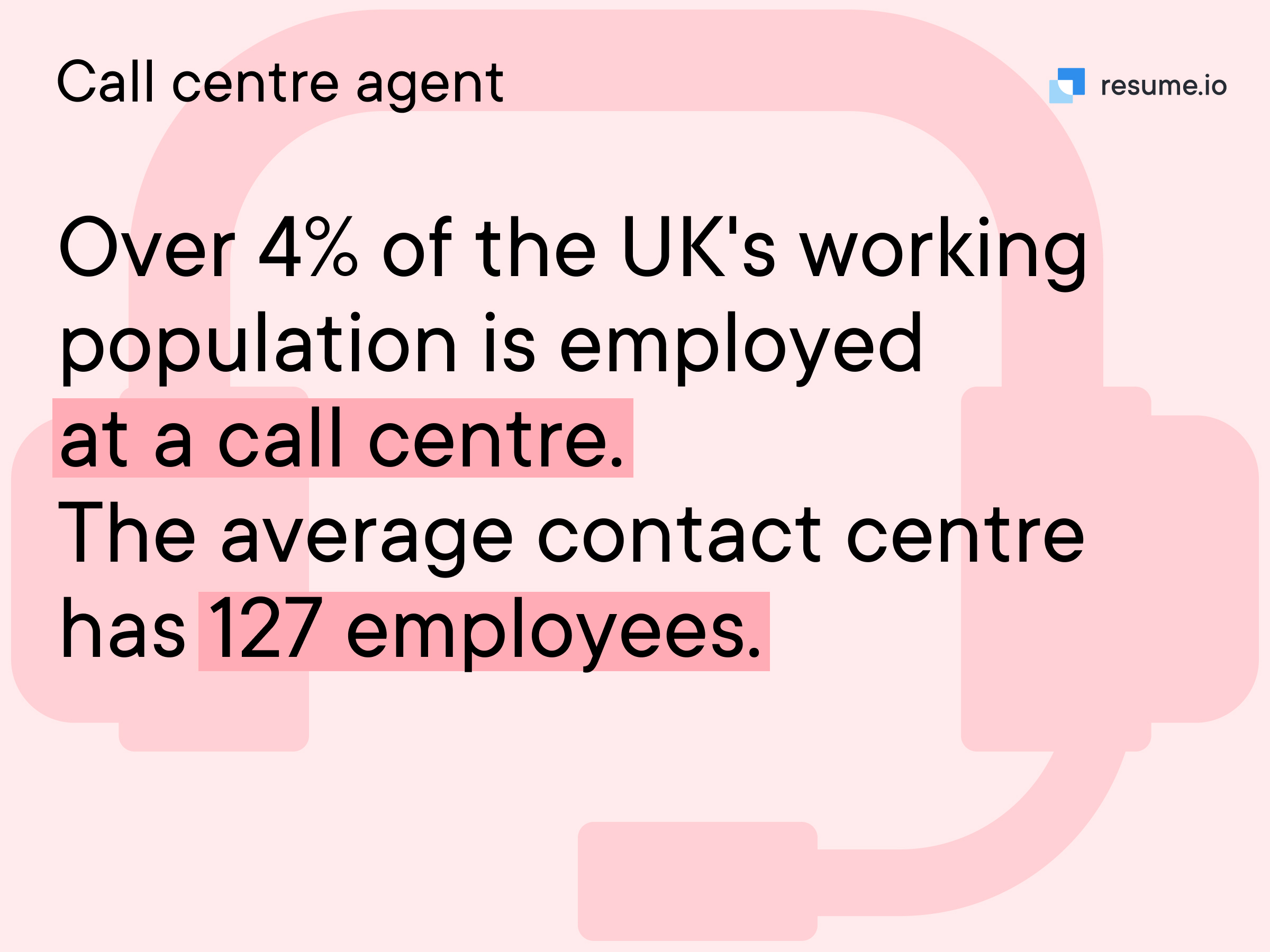 4% of the UK's working population is employed at a call centre