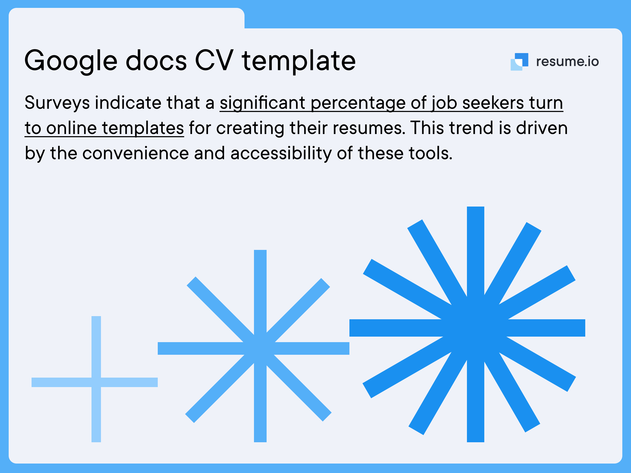 A significant percentage of job seekers turn to online templates for creating their resumes