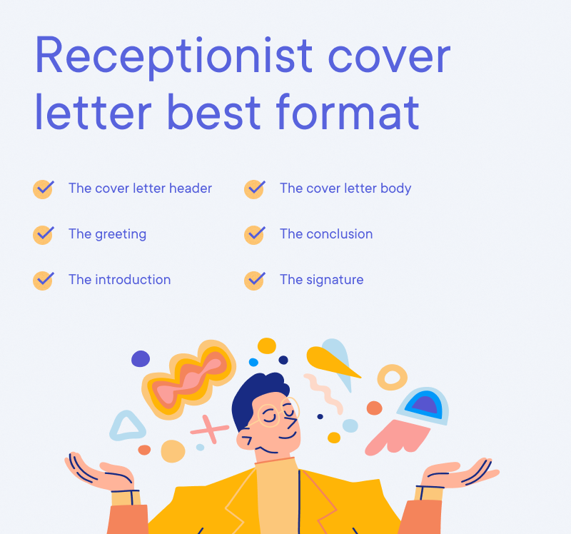 Receptionist - Receptionist cover letter best format