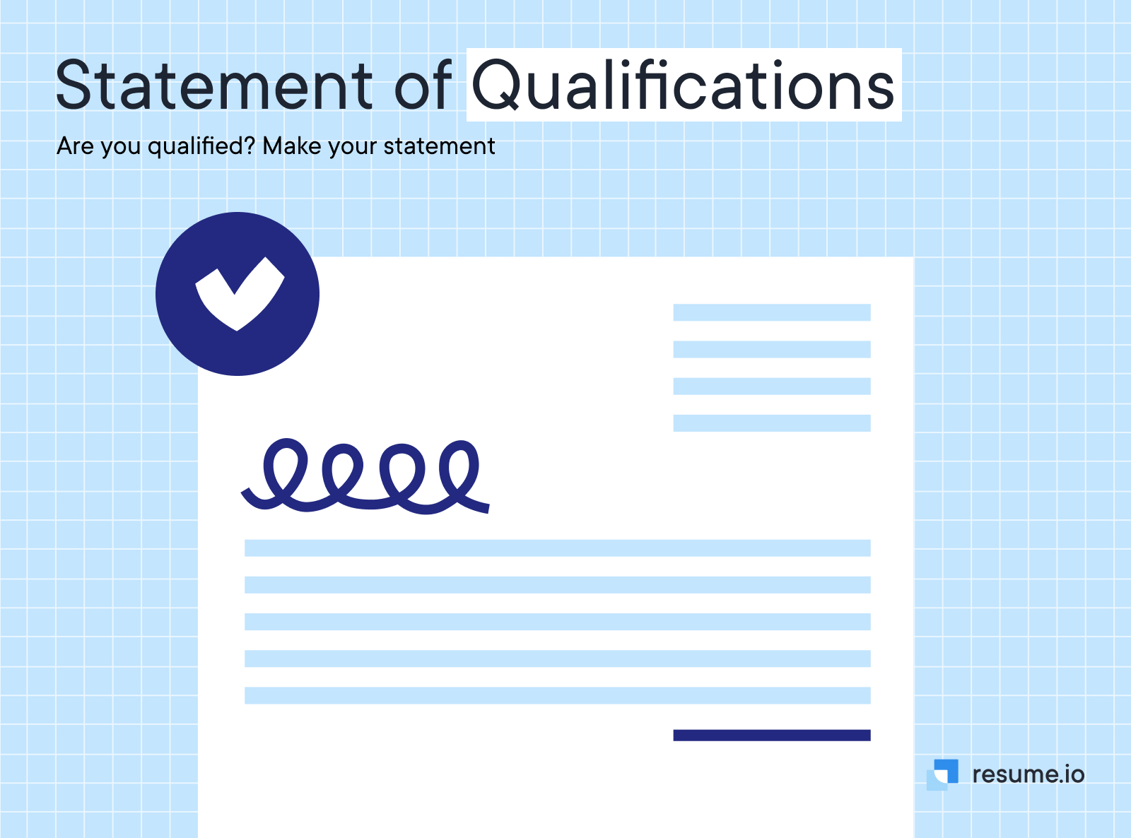 Statement of Qualifications