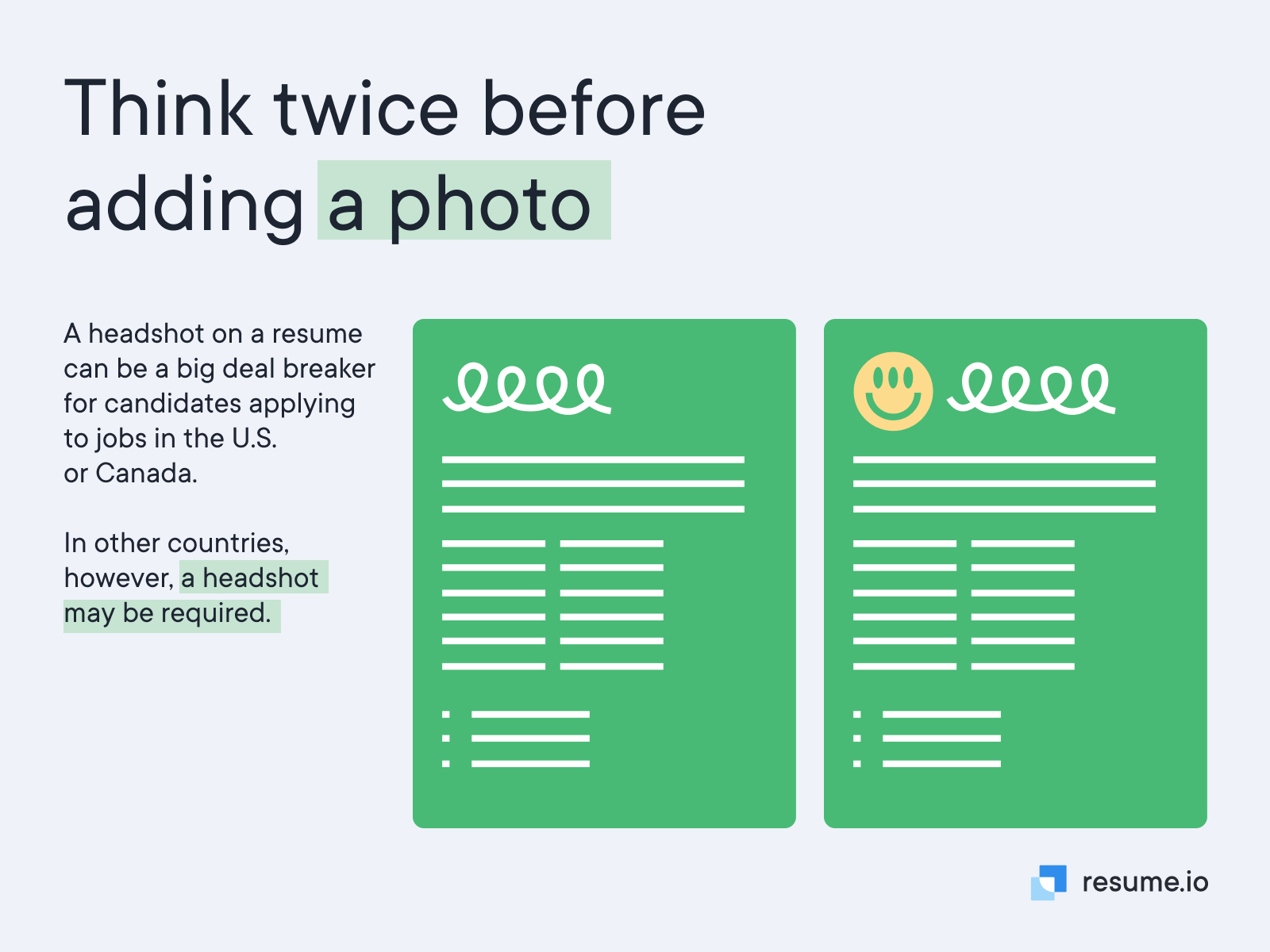Think twice before adding a photo