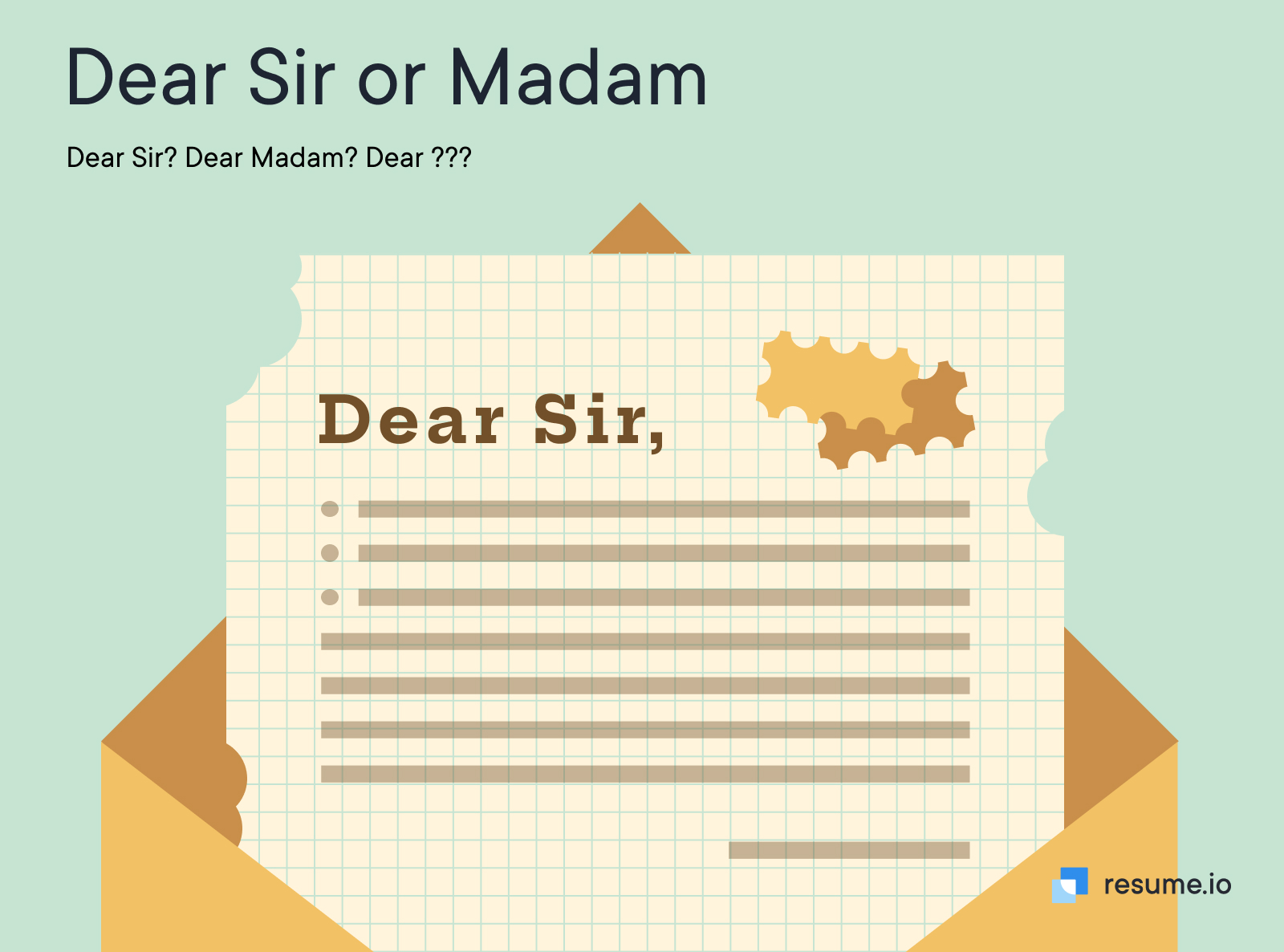 how to start a cover letter dear sir or madam