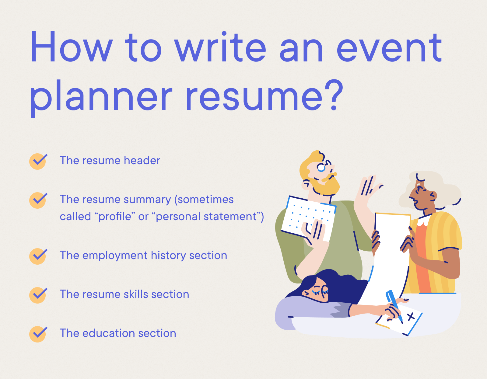 Event Planner - How to write an  event planner resume?