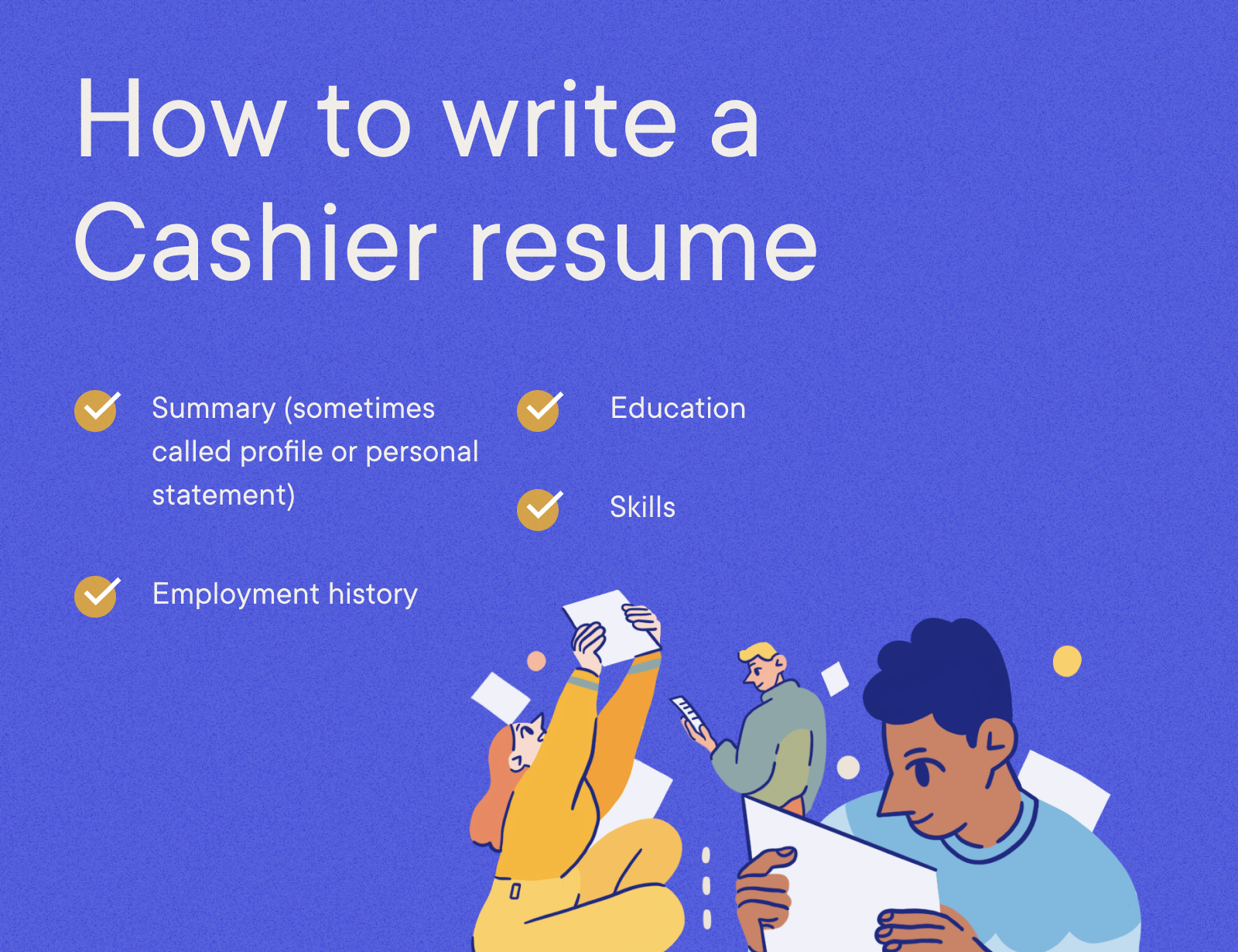 Cashier Resume Examples And Writing Tips 2023 Free Guide ·