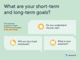 What are your short-term and long-term goals What are your short-term and long-term goals