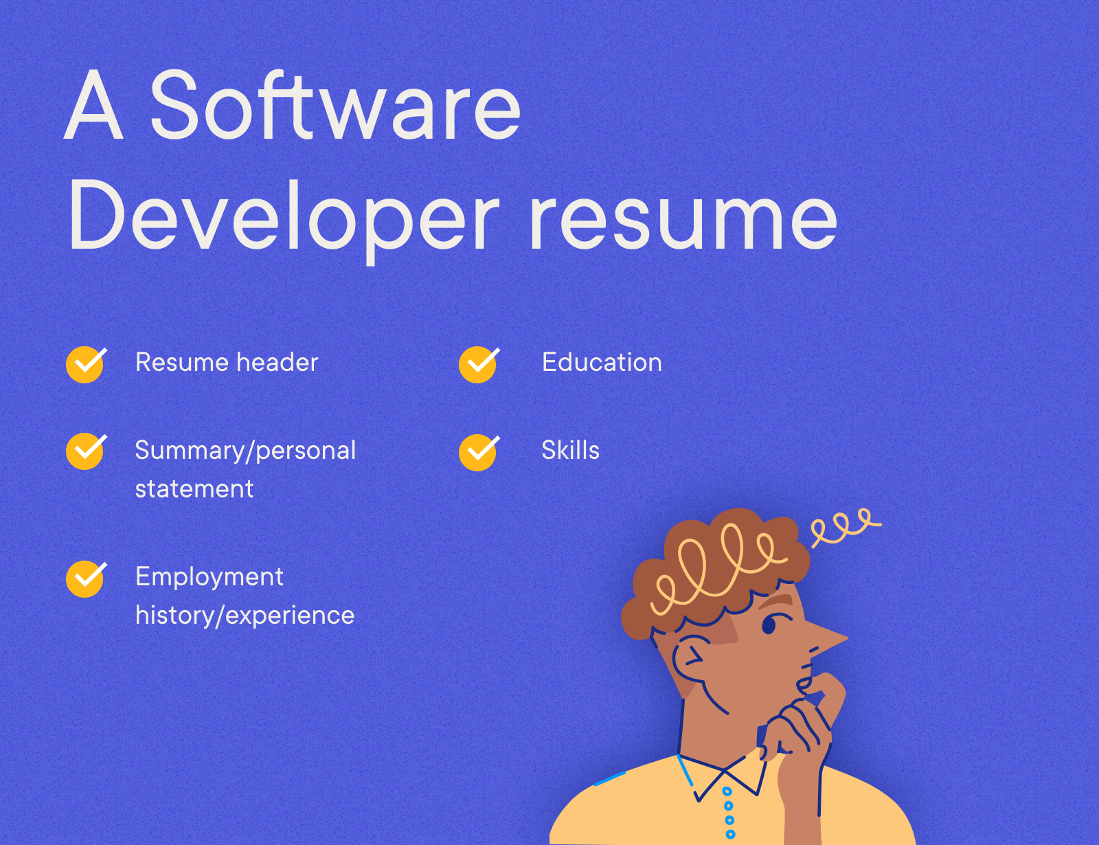 Software Developer - A Software Developer resume
