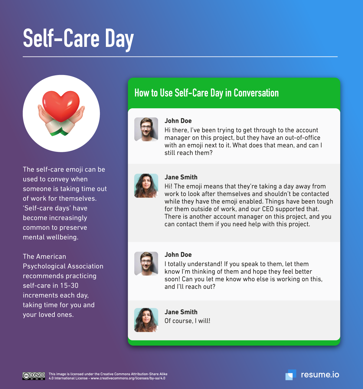 Slack Self-Care Day
