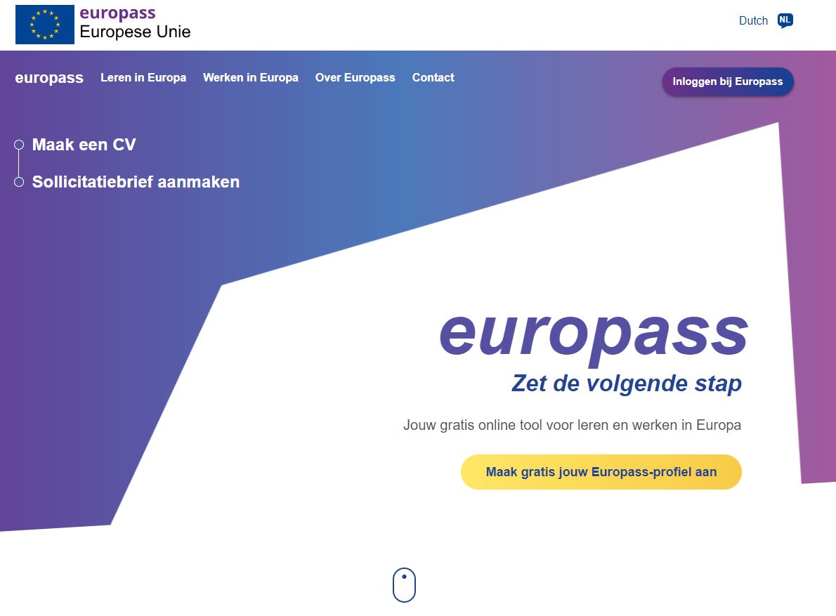 Website Europass