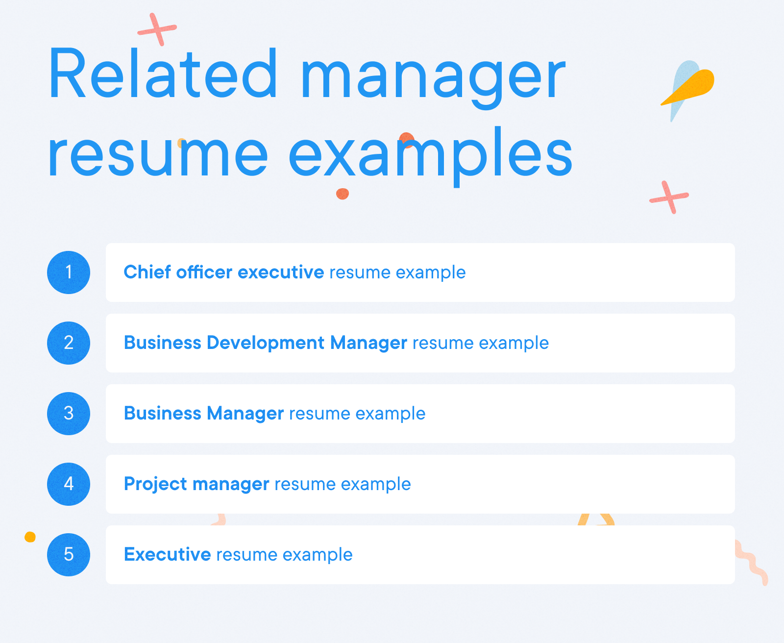 Manager Resume Example - Related manager resume examples
