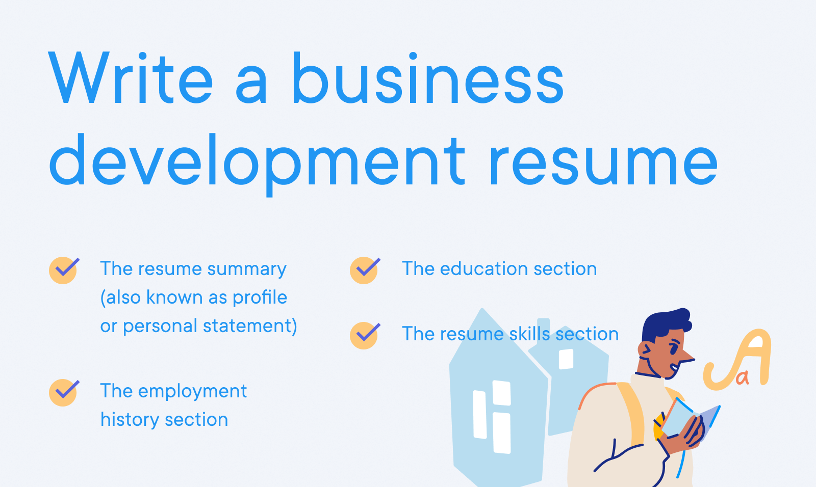 Business Development Manager - How to write a business development resume