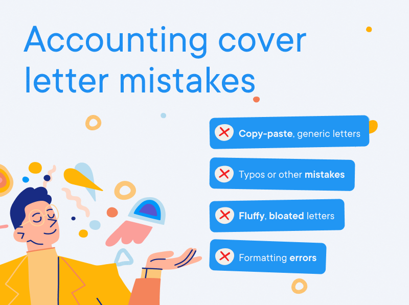 Accounting - Accounting cover letter mistakes