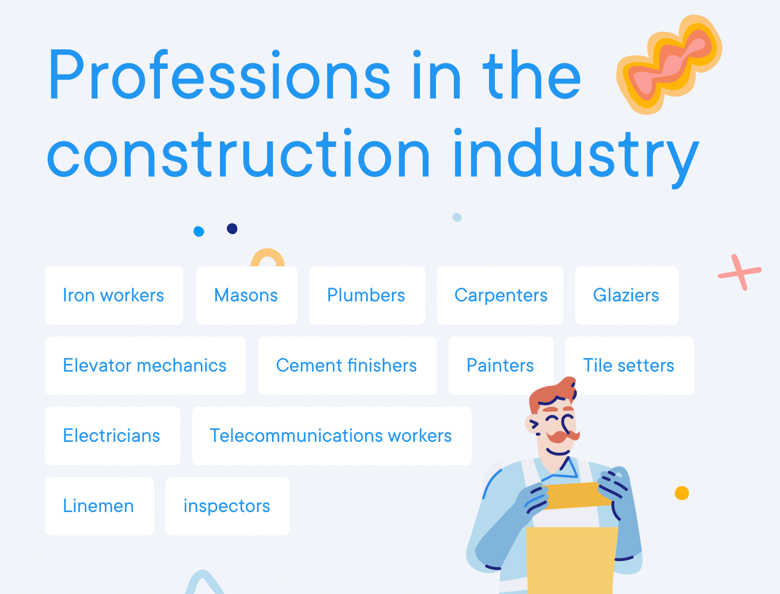 Construction Worker - Professions in the construction industry