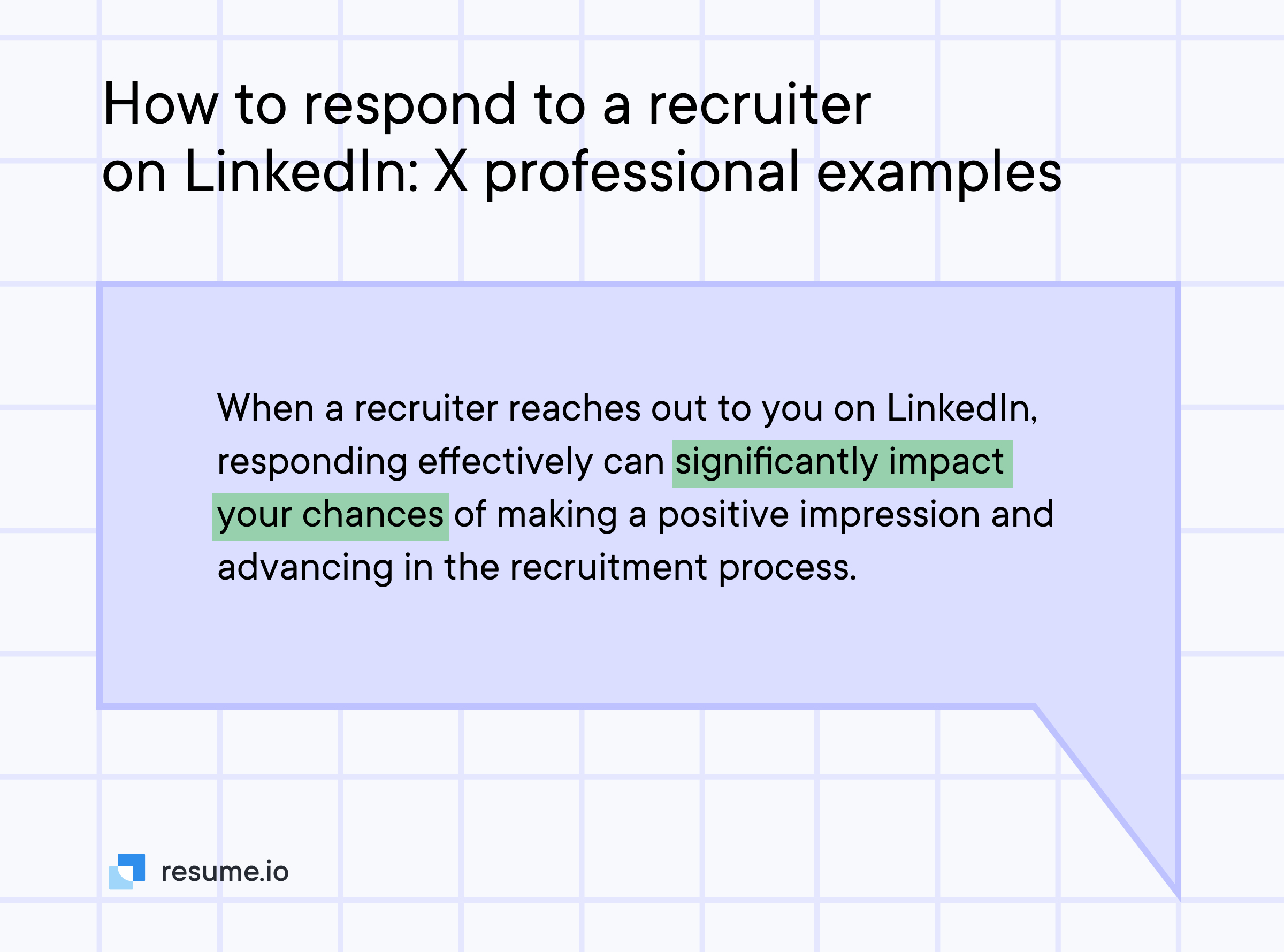 Responding effectively on LinkedIn can significantly impact your chances