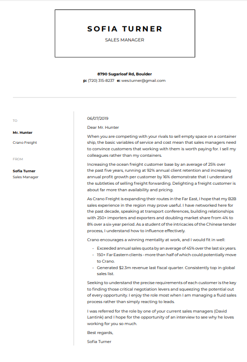 How to format a cover letter in 2020: Examples and tips · Resume.io